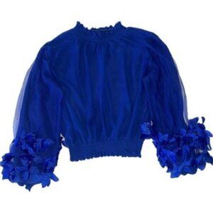 Seven Fashion Ruffly Sleeved Top [Used - Good]